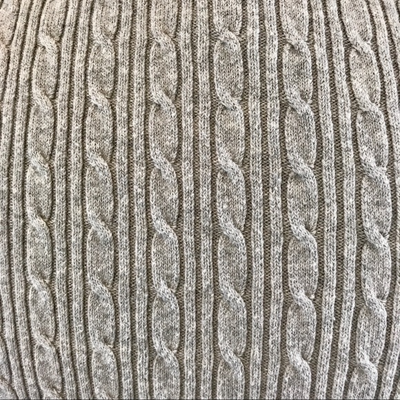 Gap Stretch Short Sleeve Grey V-Neck Sweater - Picture 3 of 3